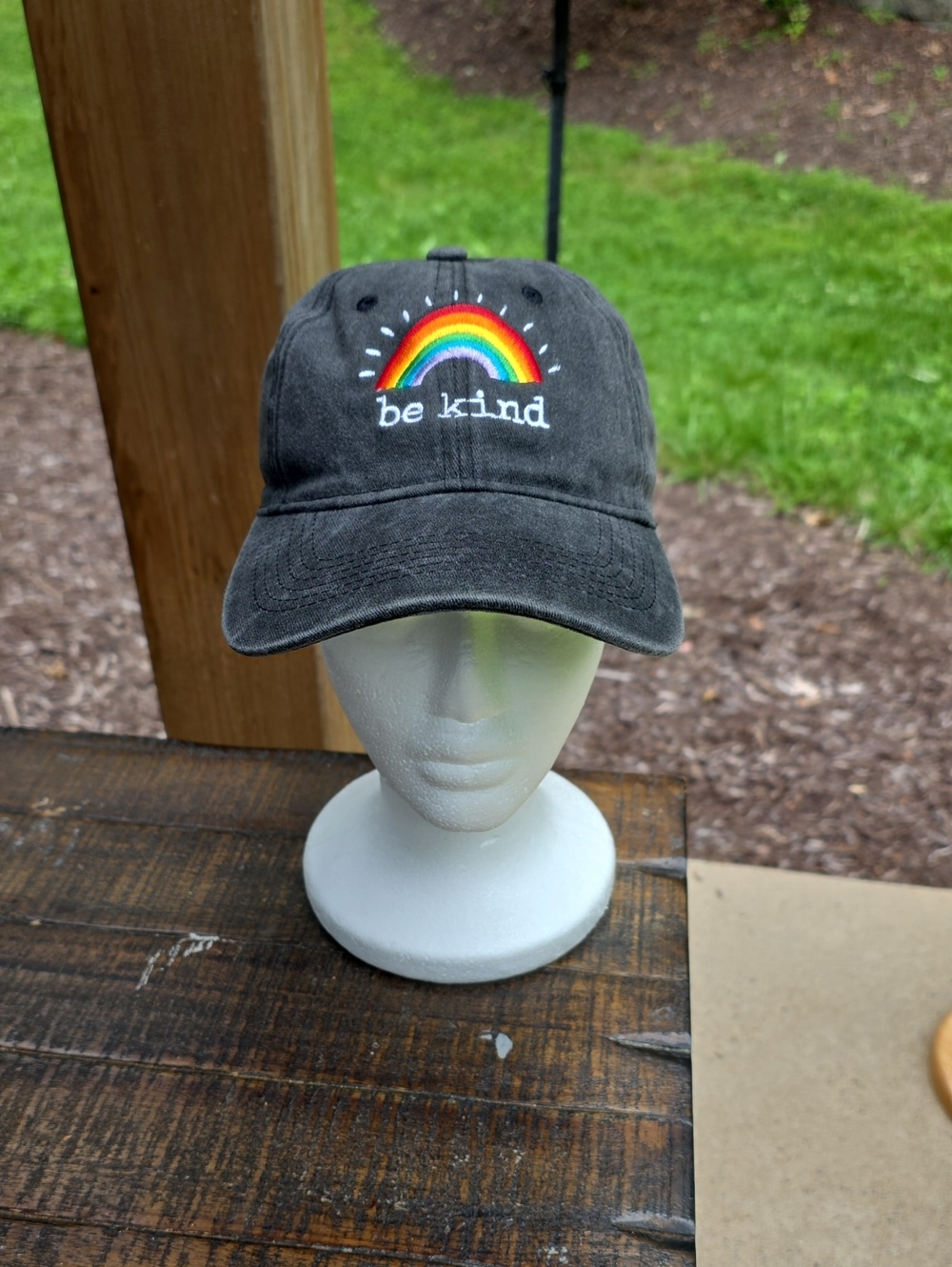 'Be Kind' Rainbow Baseball Cap Unisex